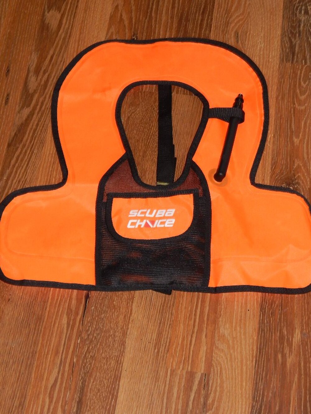 Scuba Choice Kids Snorkel Safety Swim Vest with Front Pocket Orange